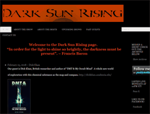 Tablet Screenshot of darksunradio.com